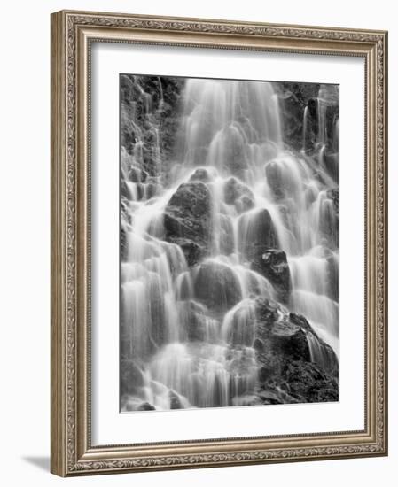 Detail of Horsetail Falls, Near Valdez, Alaska, United States of America, North America-James Hager-Framed Photographic Print