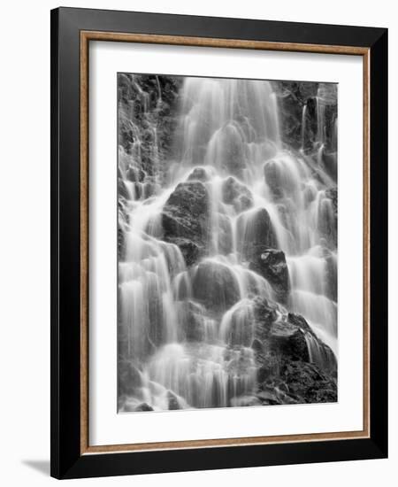 Detail of Horsetail Falls, Near Valdez, Alaska, United States of America, North America-James Hager-Framed Photographic Print