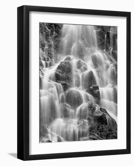 Detail of Horsetail Falls, Near Valdez, Alaska, United States of America, North America-James Hager-Framed Photographic Print