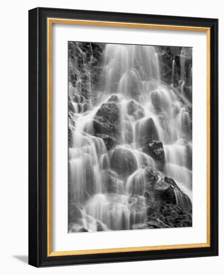 Detail of Horsetail Falls, Near Valdez, Alaska, United States of America, North America-James Hager-Framed Photographic Print