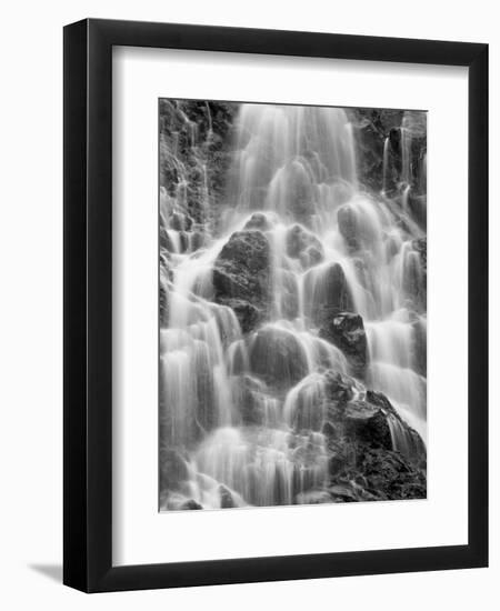Detail of Horsetail Falls, Near Valdez, Alaska, United States of America, North America-James Hager-Framed Photographic Print
