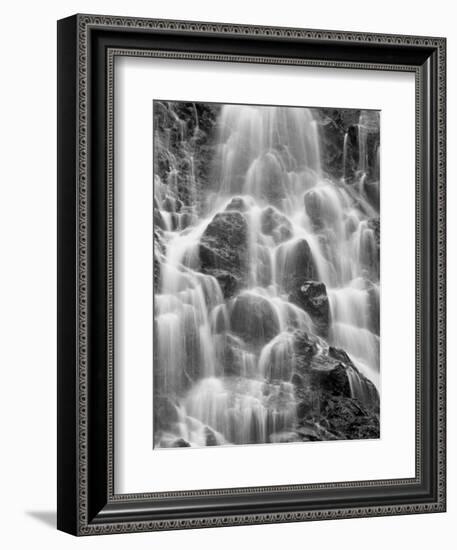 Detail of Horsetail Falls, Near Valdez, Alaska, United States of America, North America-James Hager-Framed Photographic Print