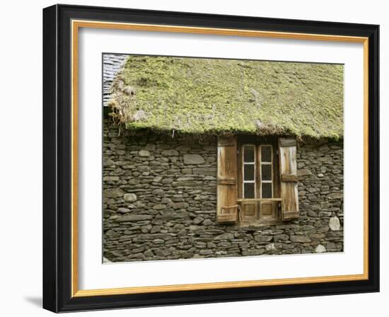 Detail of House Near Bielsa, Huesca, Aragon, Spain-Michael Busselle-Framed Photographic Print