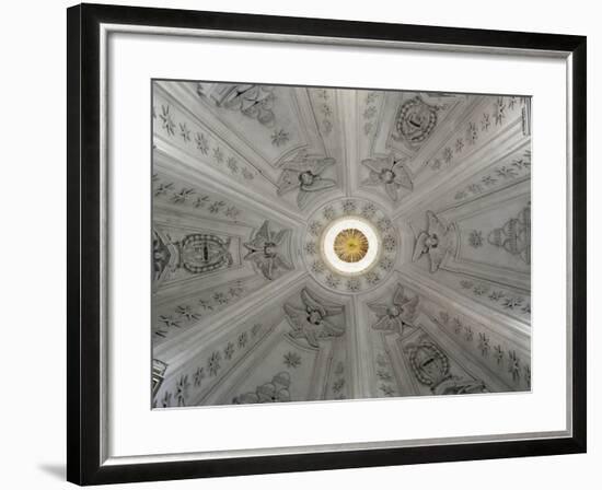 Detail of Interior of Dome of Church of St Yves at La Sapienza-null-Framed Giclee Print