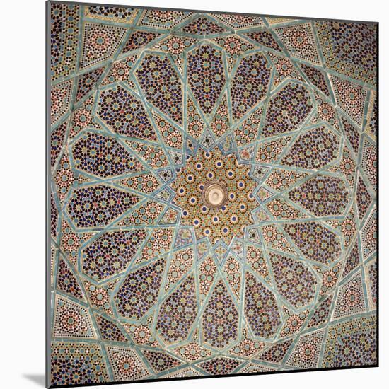 Detail of Interior of the Tomb of the Persian Poet Hafiz, Shiraz, Iran, Middle East-Robert Harding-Mounted Photographic Print