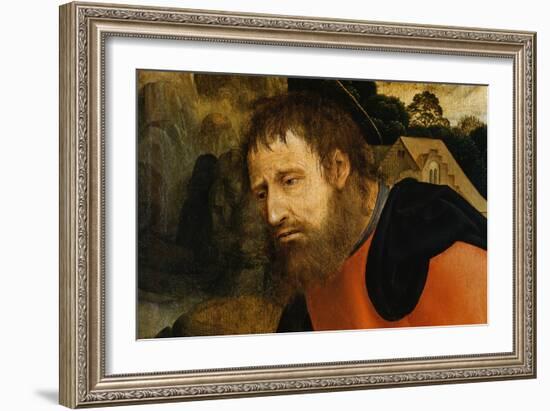 Detail of Joseph from The Rest on the Flight into Egypt-Quentin Massys-Framed Giclee Print