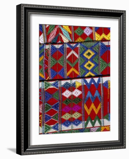 Detail of Local Weaving, Chichicastenango, Guatemala, Central America-Upperhall-Framed Photographic Print