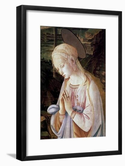 Detail of Madonna and Child with Angels-Filippino Lippi-Framed Giclee Print