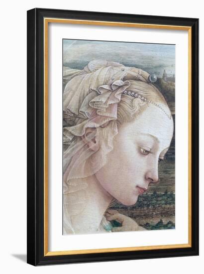 Detail of Madonna and Child-Filippino Lippi-Framed Giclee Print