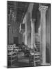Detail of main dining room, University Club Building, Los Angeles, California, 1923-null-Mounted Photographic Print