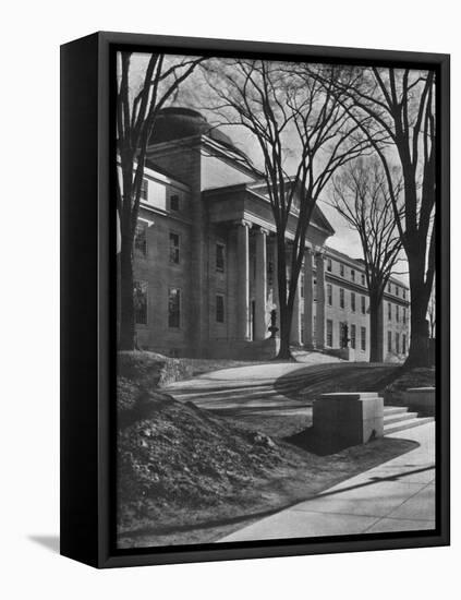 Detail of main facade - Hartford Fire Insurance Building, Hartford, Connecticut, 1922-null-Framed Premier Image Canvas