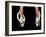 Detail of Male Gymnasts Hands on the Rings-Paul Sutton-Framed Photographic Print