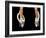 Detail of Male Gymnasts Hands on the Rings-Paul Sutton-Framed Photographic Print