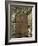 Detail of Old Wooden Door in Stone Wall, Tallinn, Estonia-Nancy & Steve Ross-Framed Photographic Print