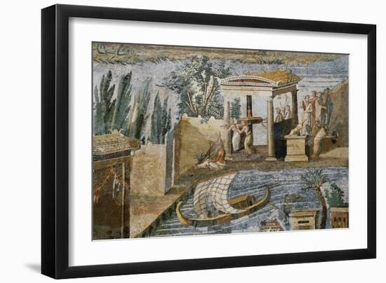 Detail of Palestrina Mosaic-S. Vannini-Framed Giclee Print