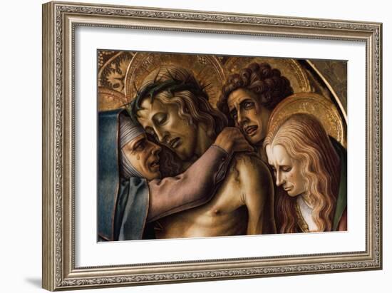Detail of Pieta-Carlo Crivelli-Framed Giclee Print