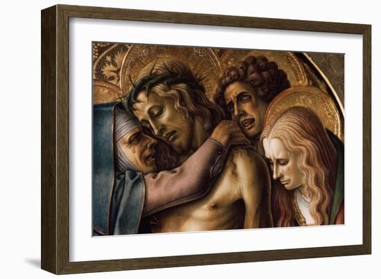 Detail of Pieta-Carlo Crivelli-Framed Giclee Print