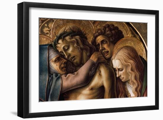 Detail of Pieta-Carlo Crivelli-Framed Giclee Print