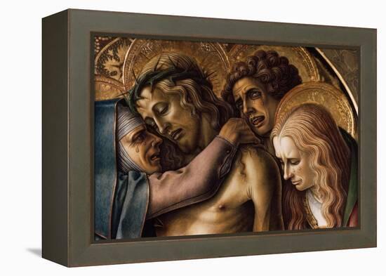 Detail of Pieta-Carlo Crivelli-Framed Premier Image Canvas