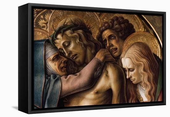 Detail of Pieta-Carlo Crivelli-Framed Premier Image Canvas