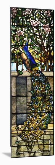 Detail of Right Side of "Twilight", a Leaded and Plated Glass Window, 1897-Tiffany Studios-Mounted Giclee Print