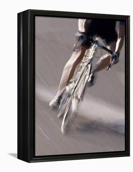 Detail of Road Cyclist-null-Framed Premier Image Canvas