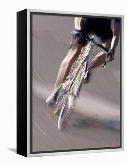 Detail of Road Cyclist-null-Framed Premier Image Canvas