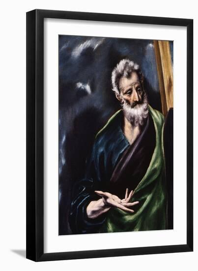 Detail of Saint Andrew-El Greco-Framed Giclee Print