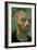 Detail of Self-Portrait-Vincent van Gogh-Framed Giclee Print