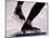 Detail of Speed Skater,S Feet at the Start, Inzell-Chris Cole-Mounted Photographic Print