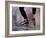 Detail of Speed Skater,S Feet at the Start, Inzell-Chris Cole-Framed Photographic Print