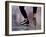 Detail of Speed Skater,S Feet at the Start, Inzell-Chris Cole-Framed Photographic Print