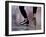 Detail of Speed Skater,S Feet at the Start, Inzell-Chris Cole-Framed Photographic Print