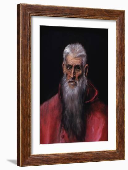 Detail of St. Jerome-El Greco-Framed Giclee Print