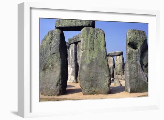 Detail of Stonehenge-CM Dixon-Framed Photographic Print