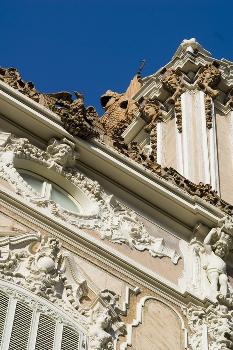 Detail of Stucco Decoration on Rococo Facade of Palace of Marquis of Dos  Aguas (Palau Del Marques D' Photographic Print | Art.com