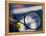 Detail of Tennis Player Holding the Racquet and Ball About to Serve-null-Framed Premier Image Canvas