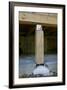 Detail of the Adjustable House Support Posts and Storage Void under Timber Bungalow-Nigel Rigden-Framed Photo