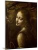 Detail of the Angel, from the Virgin of the Rocks-Leonardo da Vinci-Mounted Giclee Print