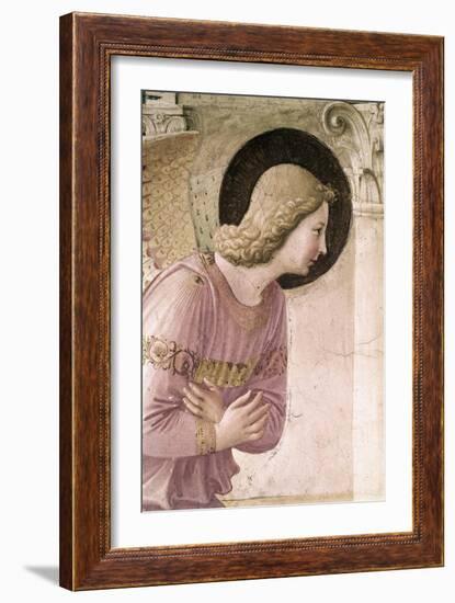 Detail of the Annunciation, no.3, c.1438-1445-Fra Angelico-Framed Giclee Print