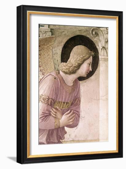 Detail of the Annunciation, no.3, c.1438-1445-Fra Angelico-Framed Giclee Print