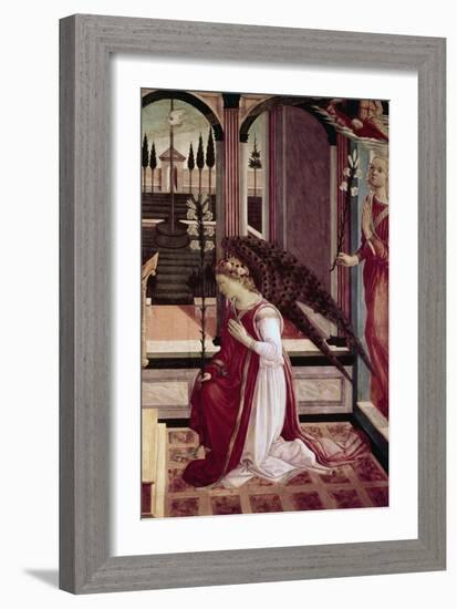 Detail of The Annunciation-Filippino Lippi-Framed Giclee Print