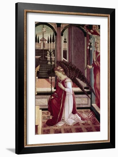 Detail of The Annunciation-Filippino Lippi-Framed Giclee Print