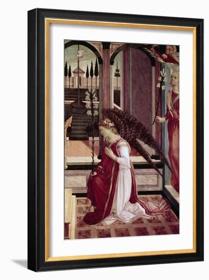 Detail of The Annunciation-Filippino Lippi-Framed Giclee Print