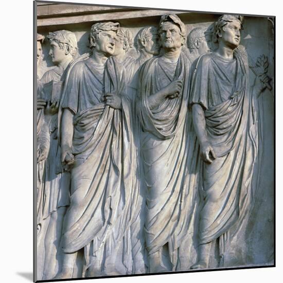 Detail of the Ara Pacis, 1st century BC. Artist: Unknown-Unknown-Mounted Giclee Print