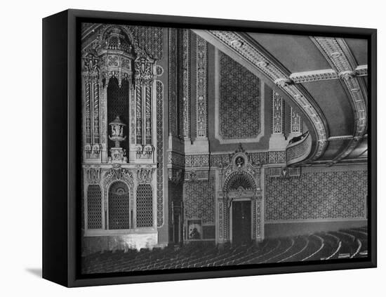 Detail of the auditorium, Granada Theatre, San Francisco, California, 1922-null-Framed Premier Image Canvas