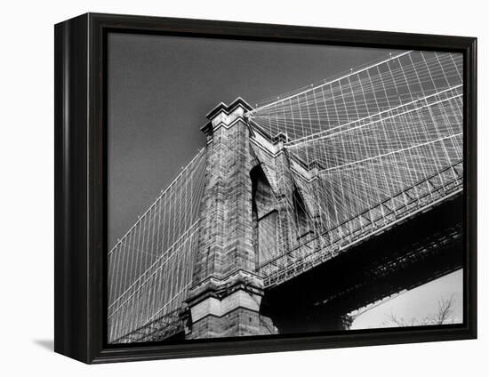 Detail of the Brooklyn Bridge-Alfred Eisenstaedt-Framed Premier Image Canvas