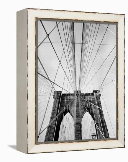 Detail of the Brooklyn Bridge-Alfred Eisenstaedt-Framed Premier Image Canvas