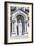 Detail of the Central Portico Statue of Jesus Adorning the Sacre-Coeur Basilica Montmartre France-Julian Castle-Framed Photo