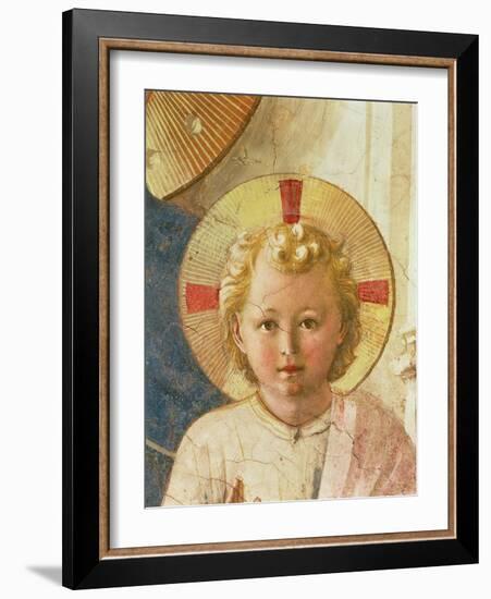 Detail of the Christ Child from the Madonna Delle Ombre-Fra Angelico-Framed Giclee Print